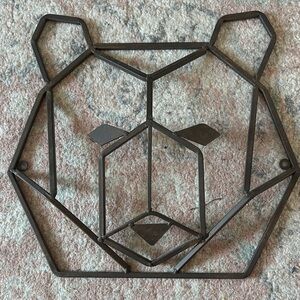 Hobby Lobby Black Geometric Bear Wall Art